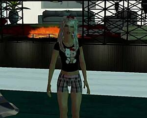 hey, watch this cute ninfeta squirt hard outdoors in public... emiruikuno narrates!