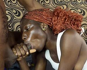 sexy pornstar with small waist takes monster black cock rough in wet pussy