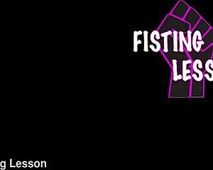 veronica leal learns anal fisting gapes asshole squirts real orgasm