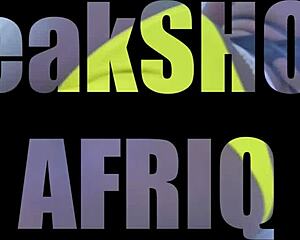 Naija couple's big cock ebony babe squirts bent over big ass homemade