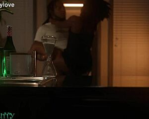 hey goddess royale drops by for deep doggystyle and cowgirl on this monster cock