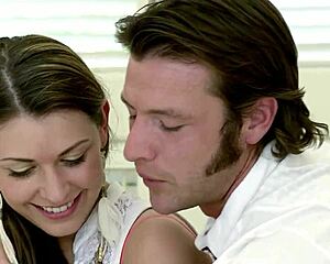 Teen heart races with boyfriend's big cock in romantic pounding