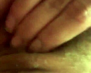 My petite girlfriend fingers her hairy pussy and beaver for cash right in front of you!