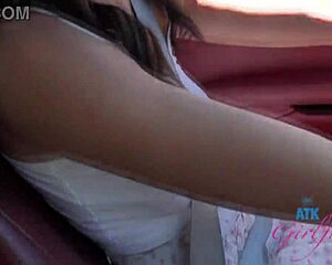 Aubry Babcock rides cock hard then gets pretty pussy fingered to creampie?