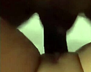 Teen films lover's cock pounding her wet pussy sans boyfriend