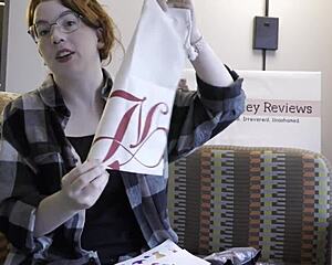 Nsfw Maya Ovipositor Unboxing Curvy Redhead Tests Insertion