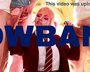 Nurse Greene's First Sloppy Blowbang