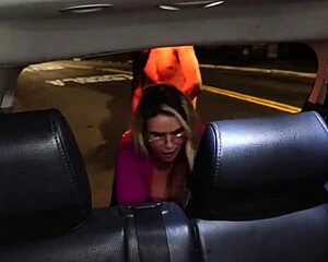 hey stepson, fuck me in the car while sis drives, spreads skinny milf pussy?