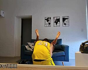 morocha argentina goes raw on halloween banging creampie without condom voyeur style whoops