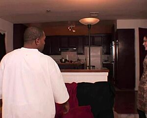 mina leigh's heart races riding that fat black cock deep in her big tits bouncing wild