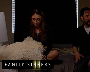 penelope kay moans as stepdad tommy pistol DRILLS her pussy in every position family sinners