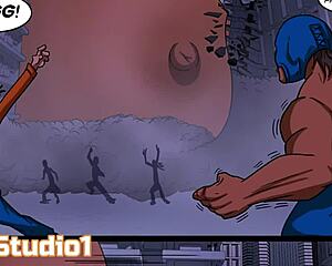 Be Charlotte's Giantess with Inflating Huge Boobs Riding Tall!