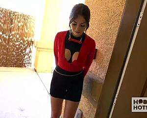 hey bella luna you street slut beg bryan gozzling to pound your wet pussy hard