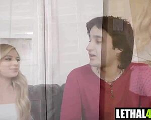 yo, babysitter aria valencia gets fucked hard by ricky spanish pov