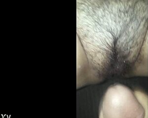 Amateur Crossdresser Fucks Hairy Pussy at Friends House Party