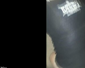 Amateur Crossdresser Fucks Hairy Pussy at Friends House Party