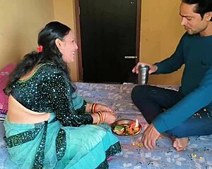 Indian festival hides wild bbw ass worship and deepthroat surprises