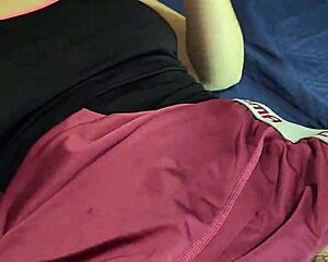 playing with my hot stepsister tight pussy creampie in homemade latina fuck