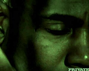 feel the raw interracial heat as laura angel bangs big black cocks in private passion