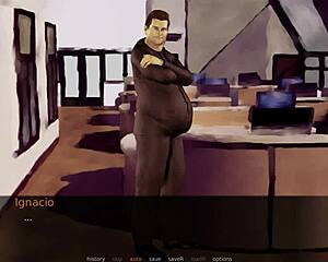 she LICKS his shaft then he DIVES into her wet PUSSY for anniversary play