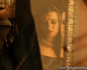 Exotic Indian Milf Brunette Dances Sensually Stripping Nude Teasing Horny Lover