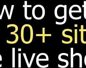 Sara Jay slips lingerie aside to flash her milf pussy teasingly