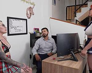 Lesbians Fuck Director Fred Nunex