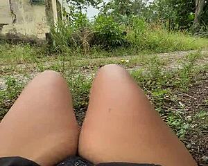 FEEL THE RUSH Fingering My Juicy Pussy Till I Squirt Watching Eyes On Me!