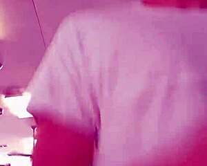 gym workout selfie shows amateur flexing solo style