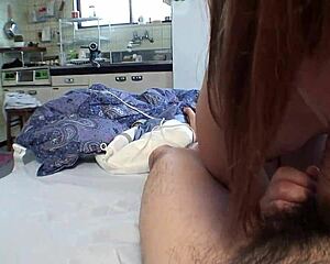 real old japanese couple skinny mature wife tricked first mmf threesome uncensored amateur sextape tight pussy