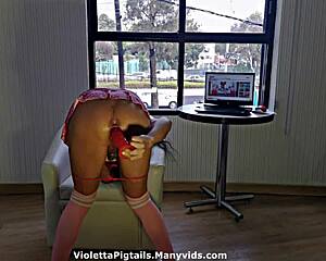 Prostituta Tlalpan Abre Culo con Juguetes Esperando Cliente Anal BBC