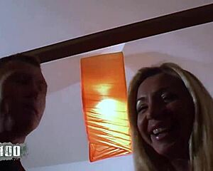 pascal saint james pounds lisa's big tits english milf pussy till he explodes