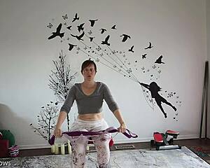 think a cute european milf's yoga poses hide her big ass fetish secrets for wives only?