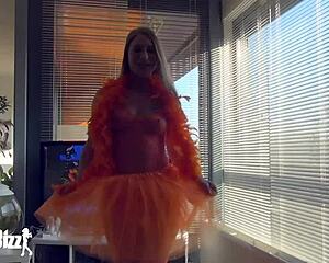 bad ass kingsday princess in bbc cosplay party