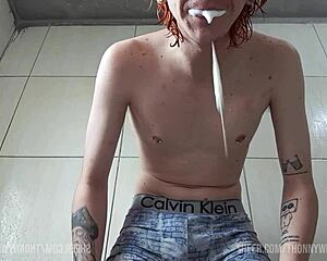 open wide and swallow all my thick saliva