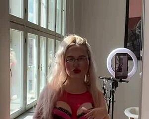 imagine sissyboy squeezing into my tight panties for femdom jerk