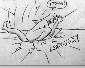 venezuelan big ass girl pounds batman in hardcore comic sex battle royale