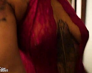 Whoa, reunited couple's hotel bang with big black cock, cowgirl rides and creampie finish! 😍🔥