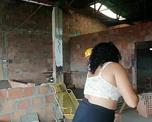 i made my employee lick my old pussy with her tongue while i fuck her homemade style.