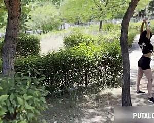 a horny venezuelan valeria valois gets caught by torbe and fucked hard for cash on putalocura