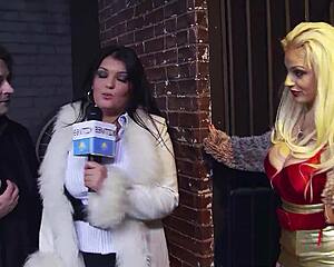 jasmine black tricked into cfnm mmff foursome fuck by blonde bitch and old guys