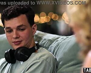 Blonde MILF Stepmom Rachael Cavalli Teases Taboo Pussy Discovery For Young Stud