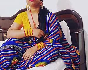 Naughty Indian bhabhi gets dirty talking sex with her dever in hot roleplay