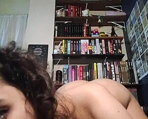 secretary strips teasing with toys till boss cock rips clothes for rough office fuck