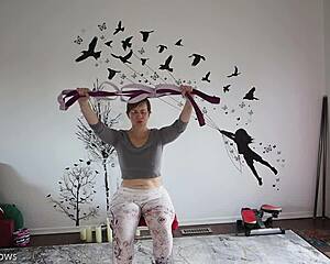 think a cute european milf's yoga poses hide her big ass fetish secrets for wives only?