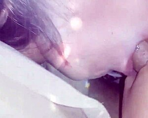 Can you handle my cute 18yo stepsis's tiny tits face fuck?