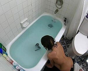 i'm choking on this skinny asian teen's deepthroat gag in the pool, her pussy next??