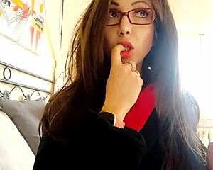 Chantal Hot Stepmom in Sexy Catsuit Worships Ass POV Interactive Close-Up