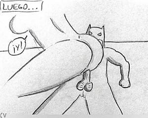 venezuelan big ass girl pounds batman in hardcore comic sex battle royale