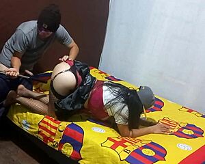 Mi Madrastra Caught Masturbating Erotically... Now She Begs Me to Finish Her Real Homemade Porno!